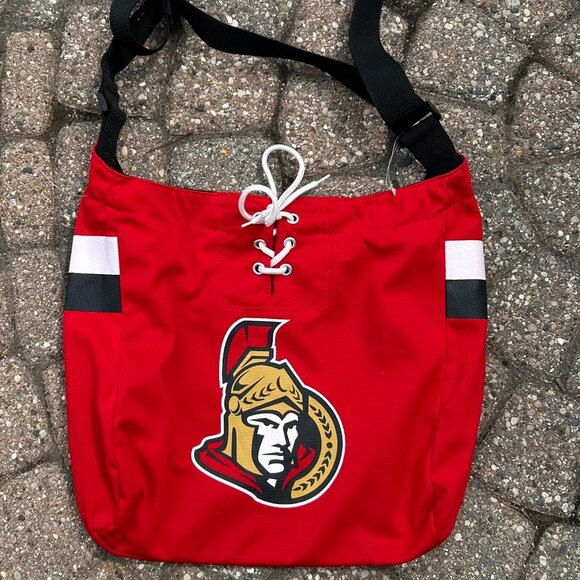 Ottawa Senators NHL  Hockey Red Home Jersey Bag Pro-FAN-Ity by Little Earth - Picture 1 of 12